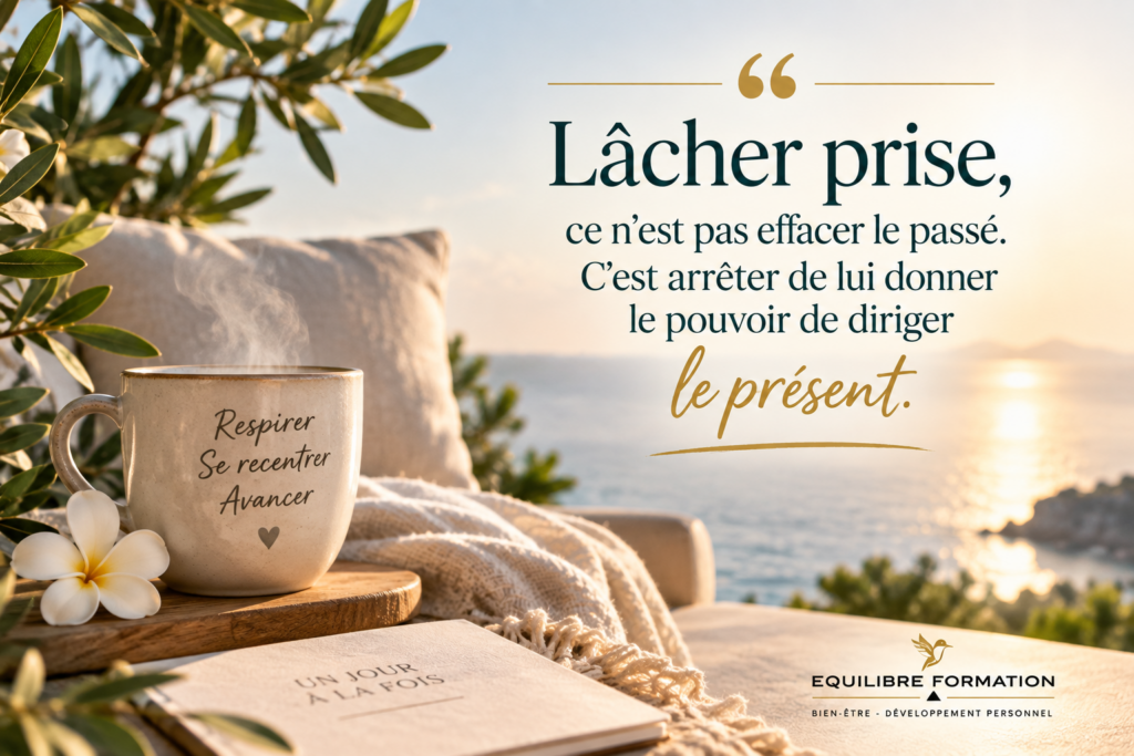 Lâcher prise pour ne plus laisser le passé diriger le présent