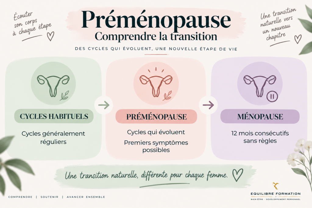 Comprendre la préménopause et la transition vers la ménopause