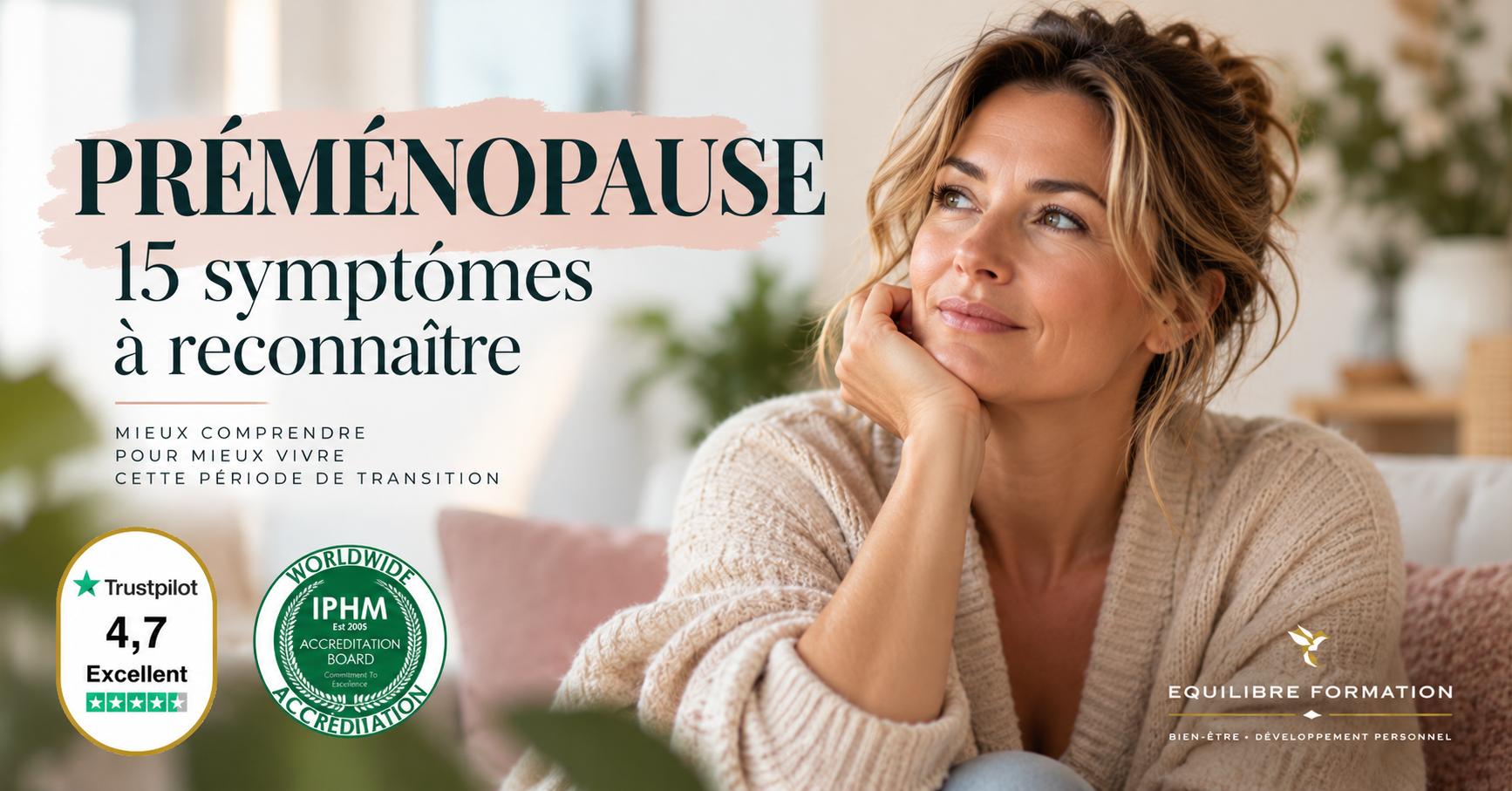 Préménopause : 15 symptômes à reconnaître et à comprendre