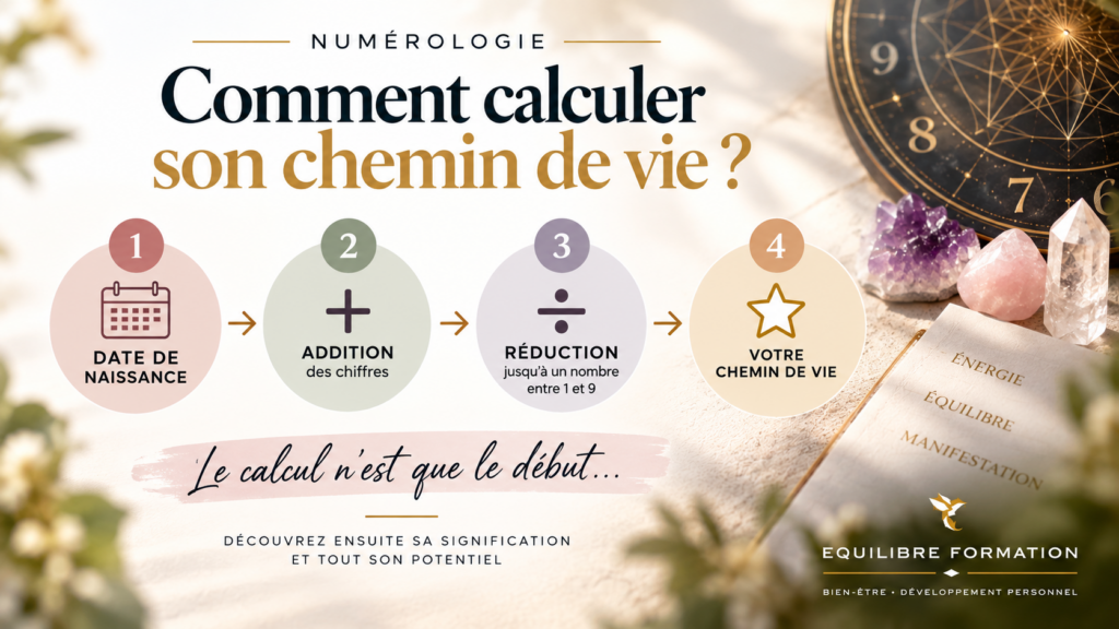 Comment calculer son chemin de vie en numérologie