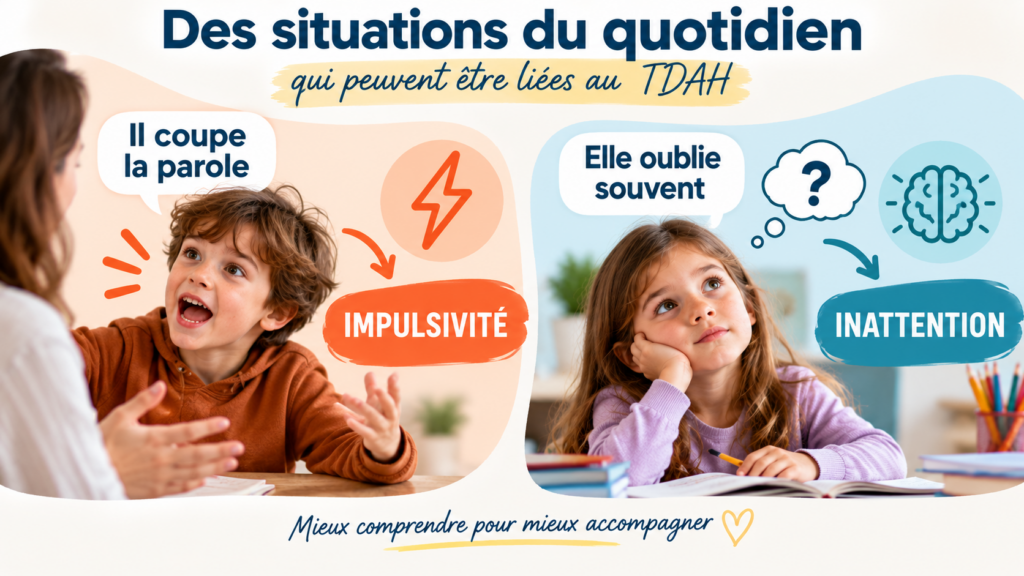 Comprendre les comportements et symptômes du TDAH