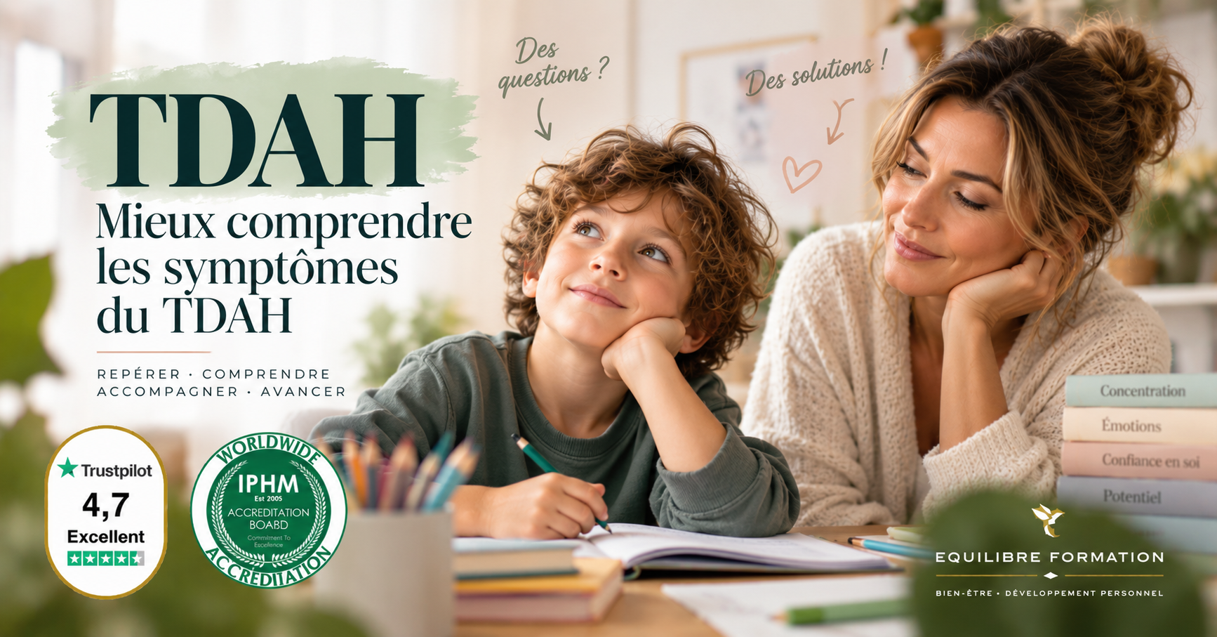 Mieux comprendre les symptômes du TDAH